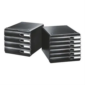 Zásuvkový box Leitz Allura, čierna